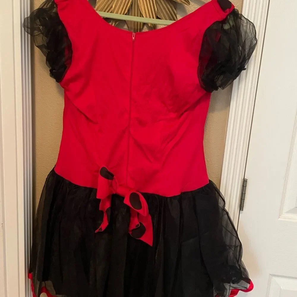 Leg Avenue Ladybug Costume 3X-4X - Picture 15 of 16